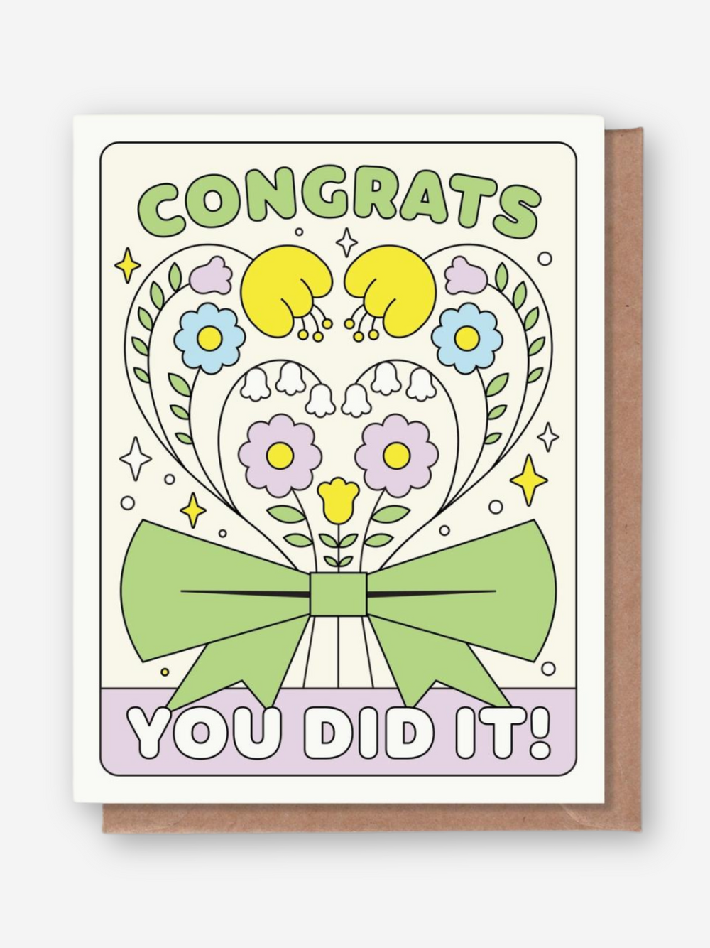 Congrats, You Did It Card