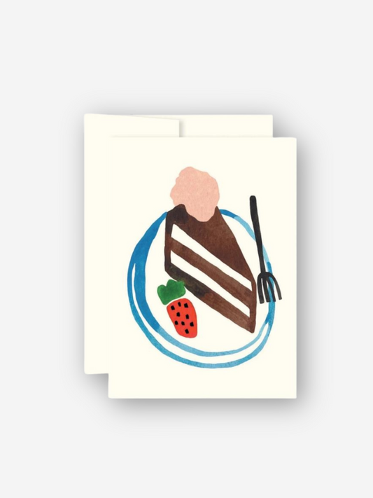 Cake Miniature Card