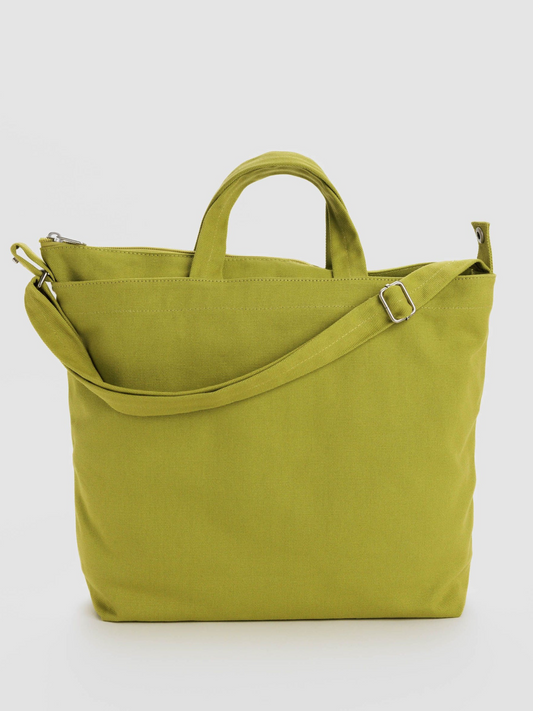 Horizontal Zip Duck Bag | Lemongrass