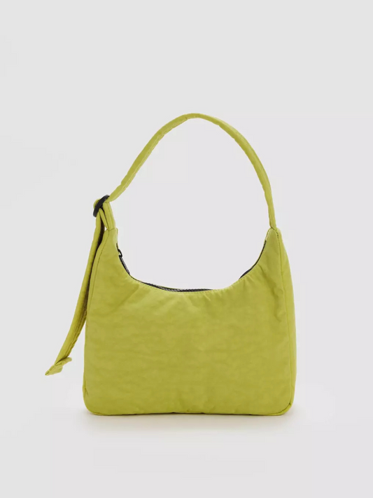 Mini Nylon Shoulder Bag | Lemongrass