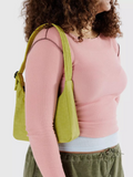 Mini Nylon Shoulder Bag | Lemongrass