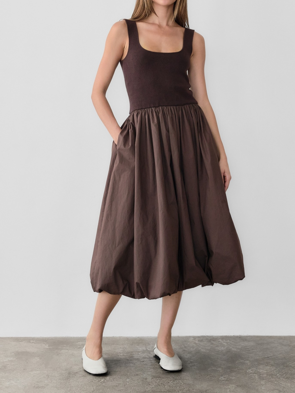 Bella Dress | Brown