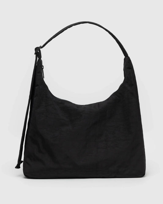 Nylon Shoulder Bag | Black
