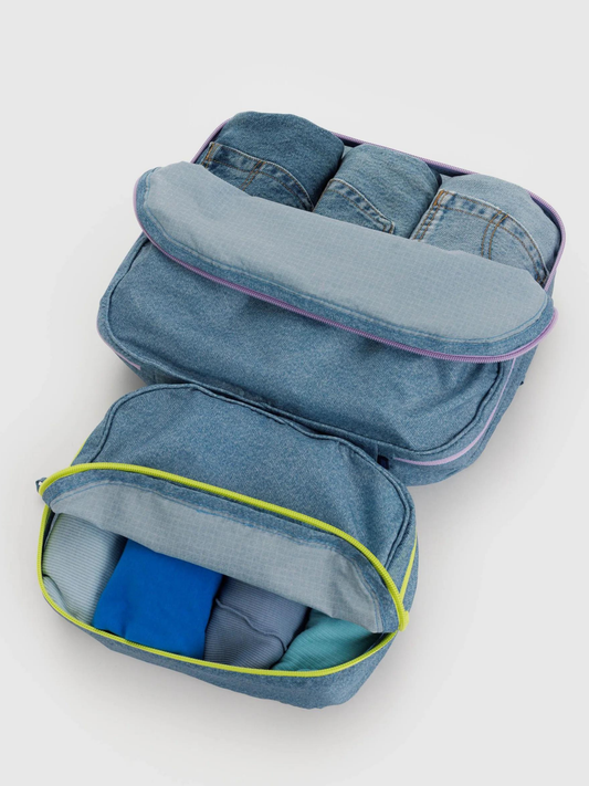 Packing Cube Set | Digital Denim