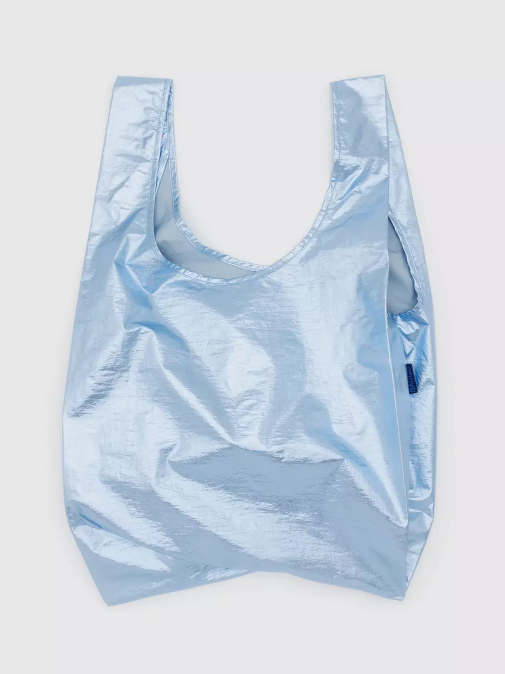 Standard Baggu | Metallic Light Blue