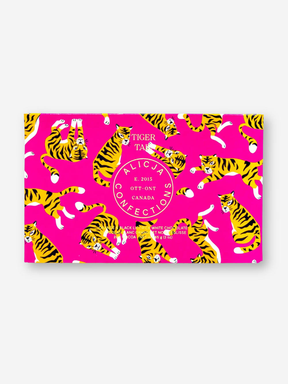 Tiger Tail White Chocolate Bar