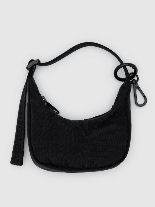 Crescent Bag Charm | Black