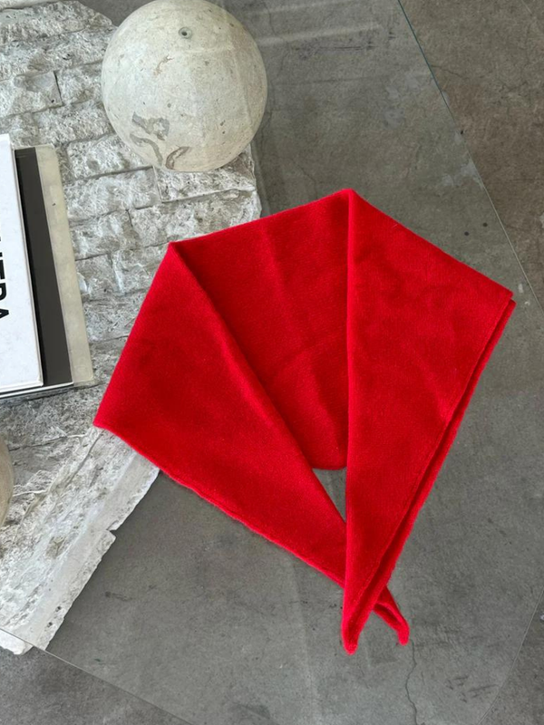 Cashmere Bandana | Red