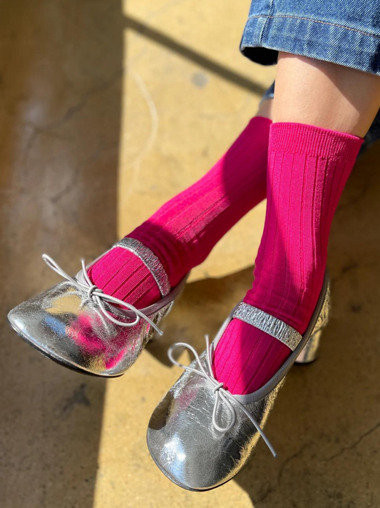 Her Socks | Fuchsia