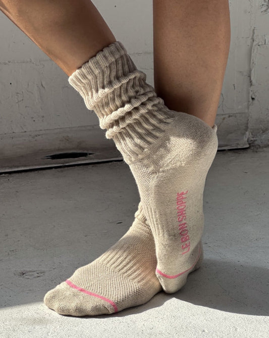 Ballet Socks - Oatmeal