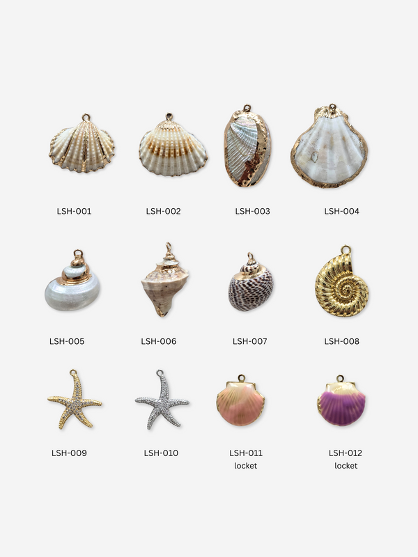 BIJOU BODEGA | Large Seashell Charms