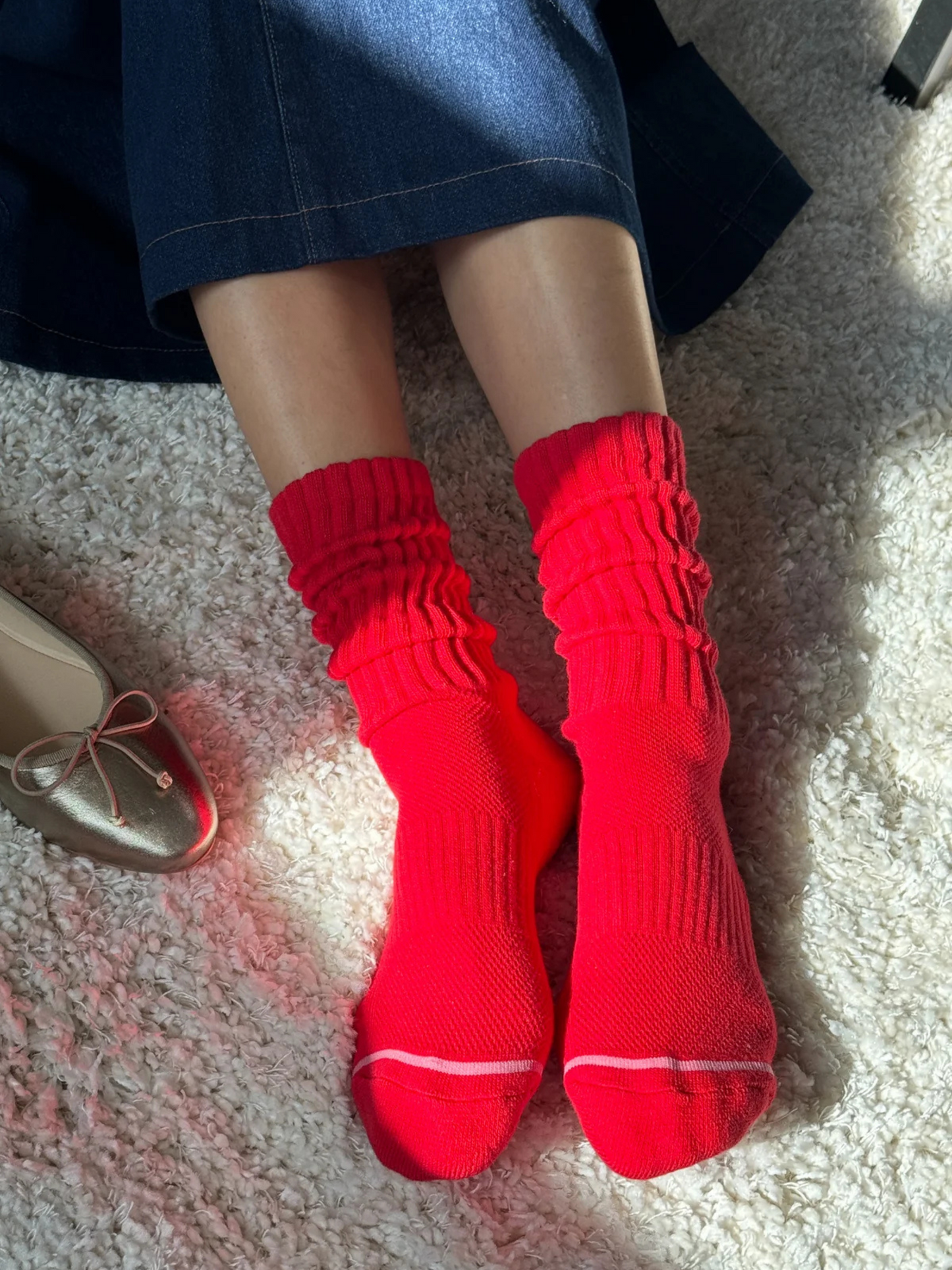 Ballet Socks | Strawberry