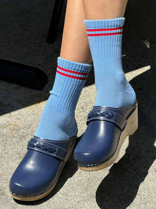 Boyfriend Socks | Ciel Blue