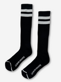 Knee High Boyfriend Socks | Black