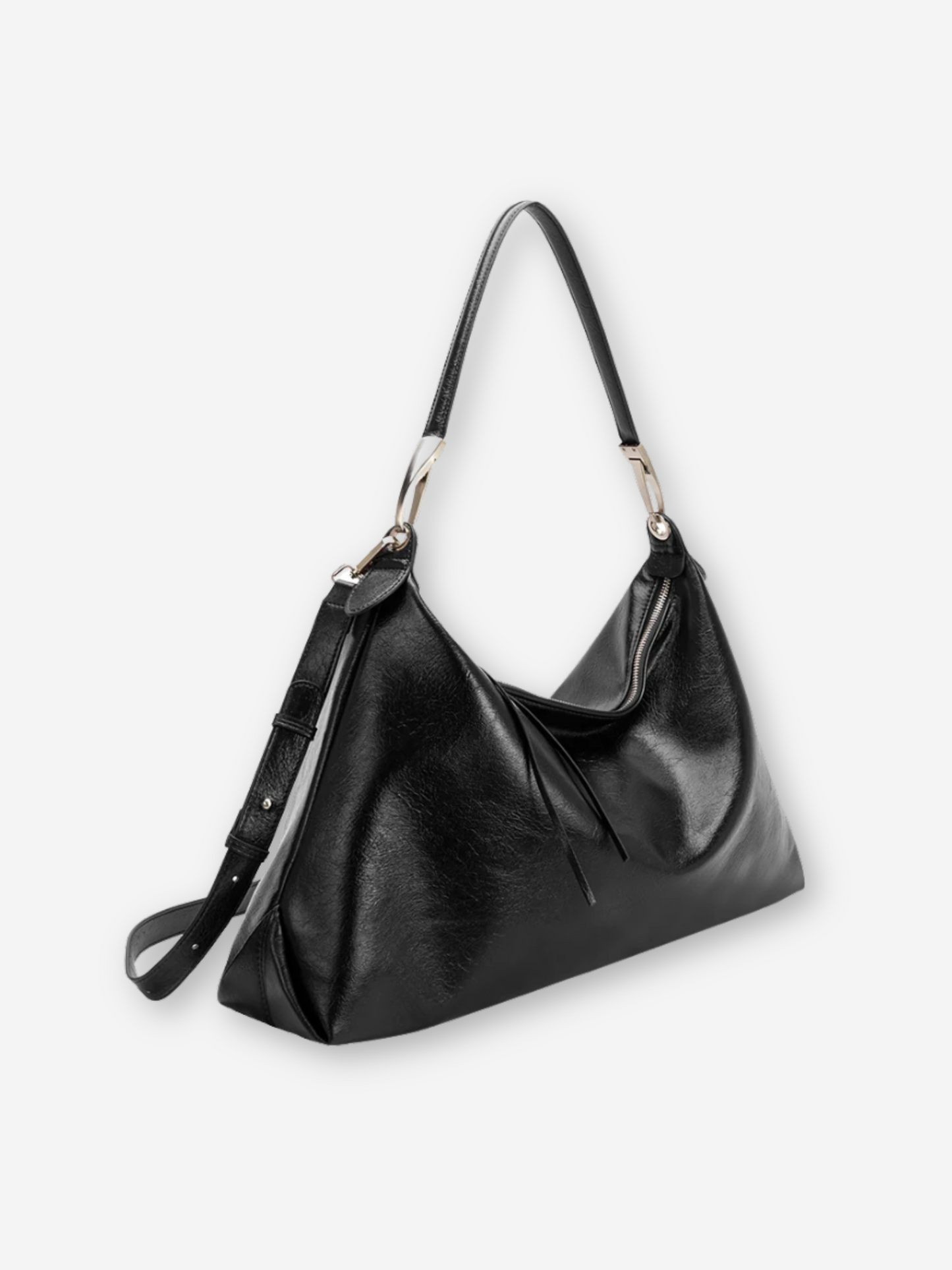 Charlie XL Shoulder Bag | Black