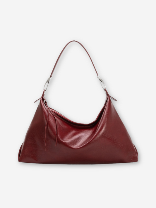 Charlie XL Shoulder Bag | Cranberry