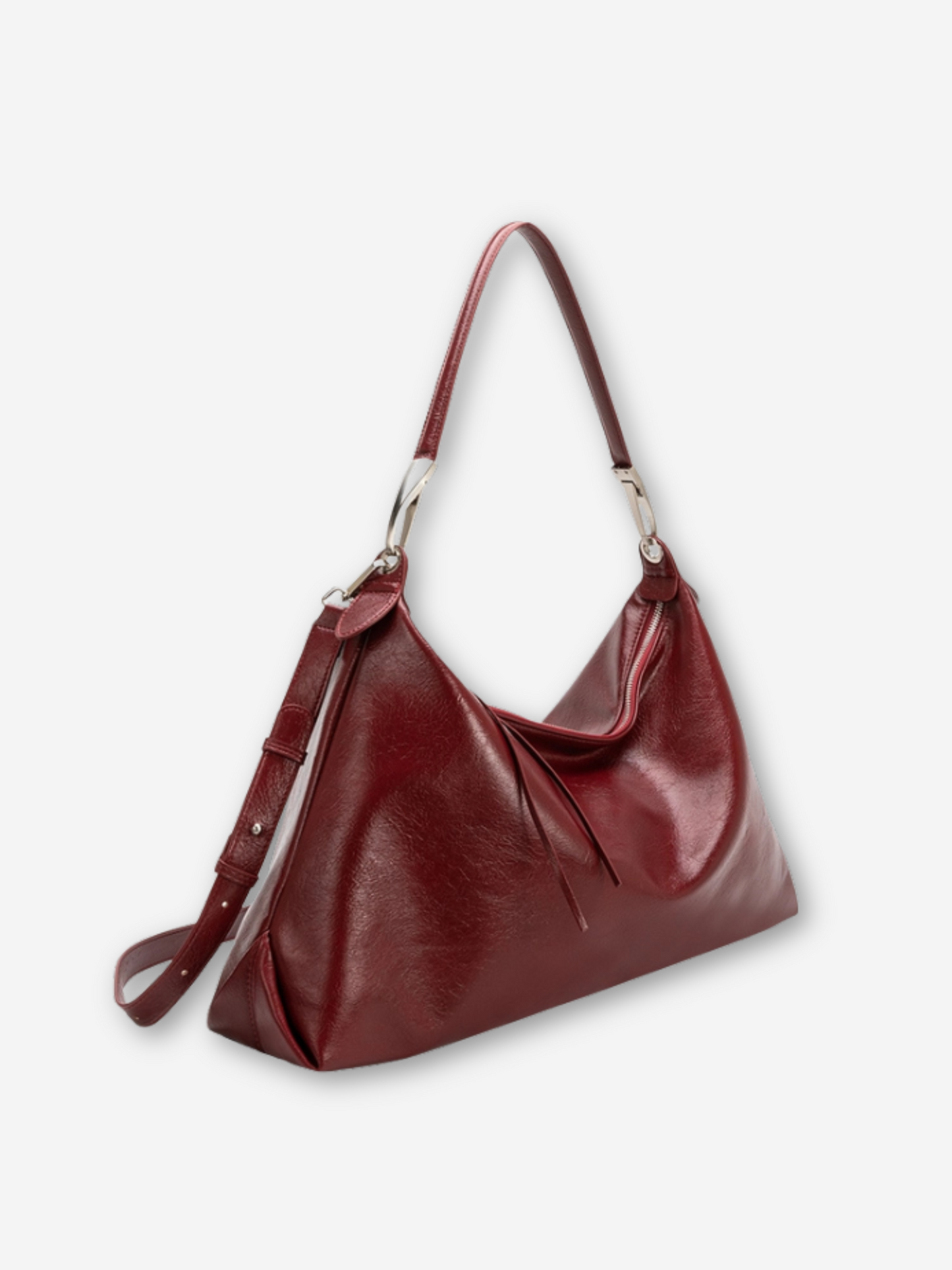 Charlie XL Shoulder Bag | Cranberry