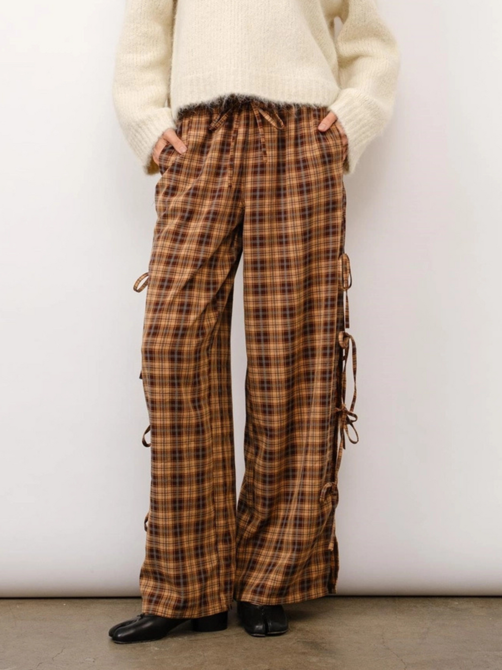 Elina Side Tie Drawstring Pants