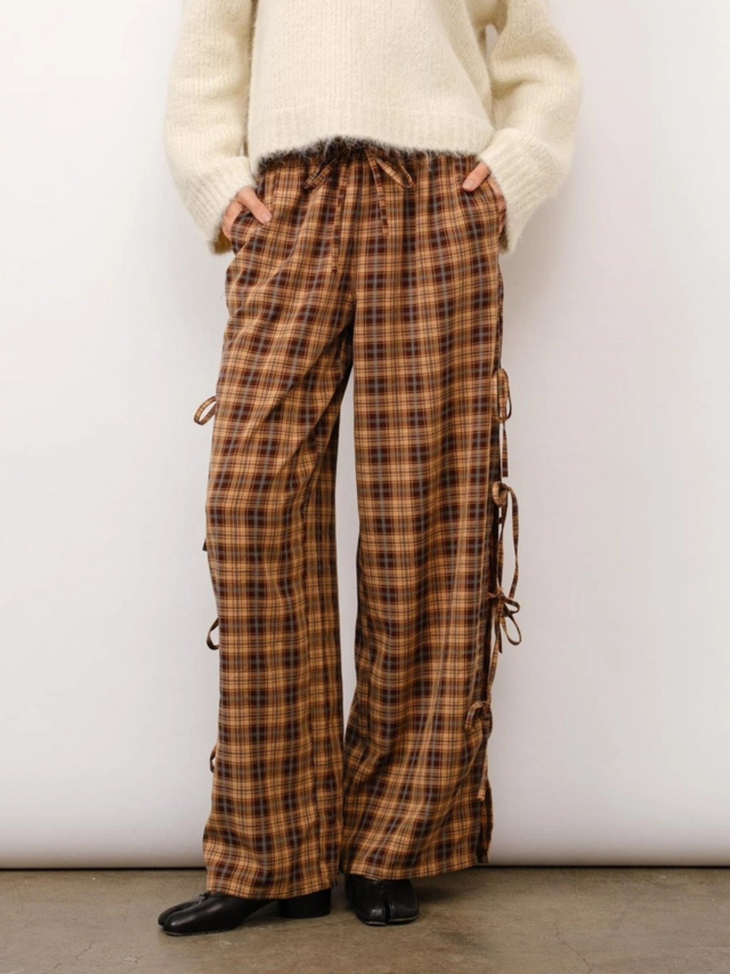 Elina Side Tie Drawstring Pants