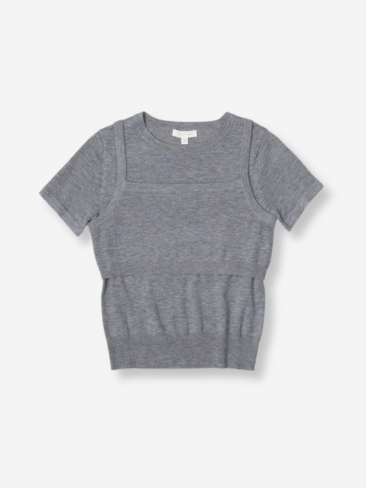 Emmy Top | Heather Grey