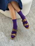 Her Socks | Eggplant