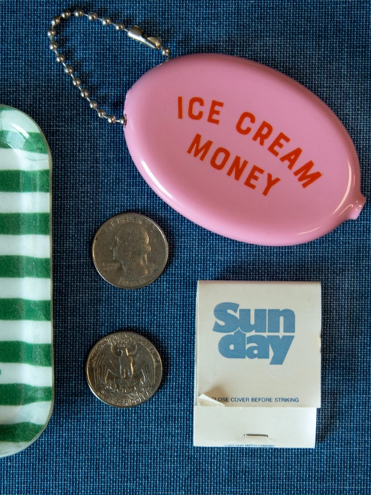 Ice Cream Money Coin Pouch