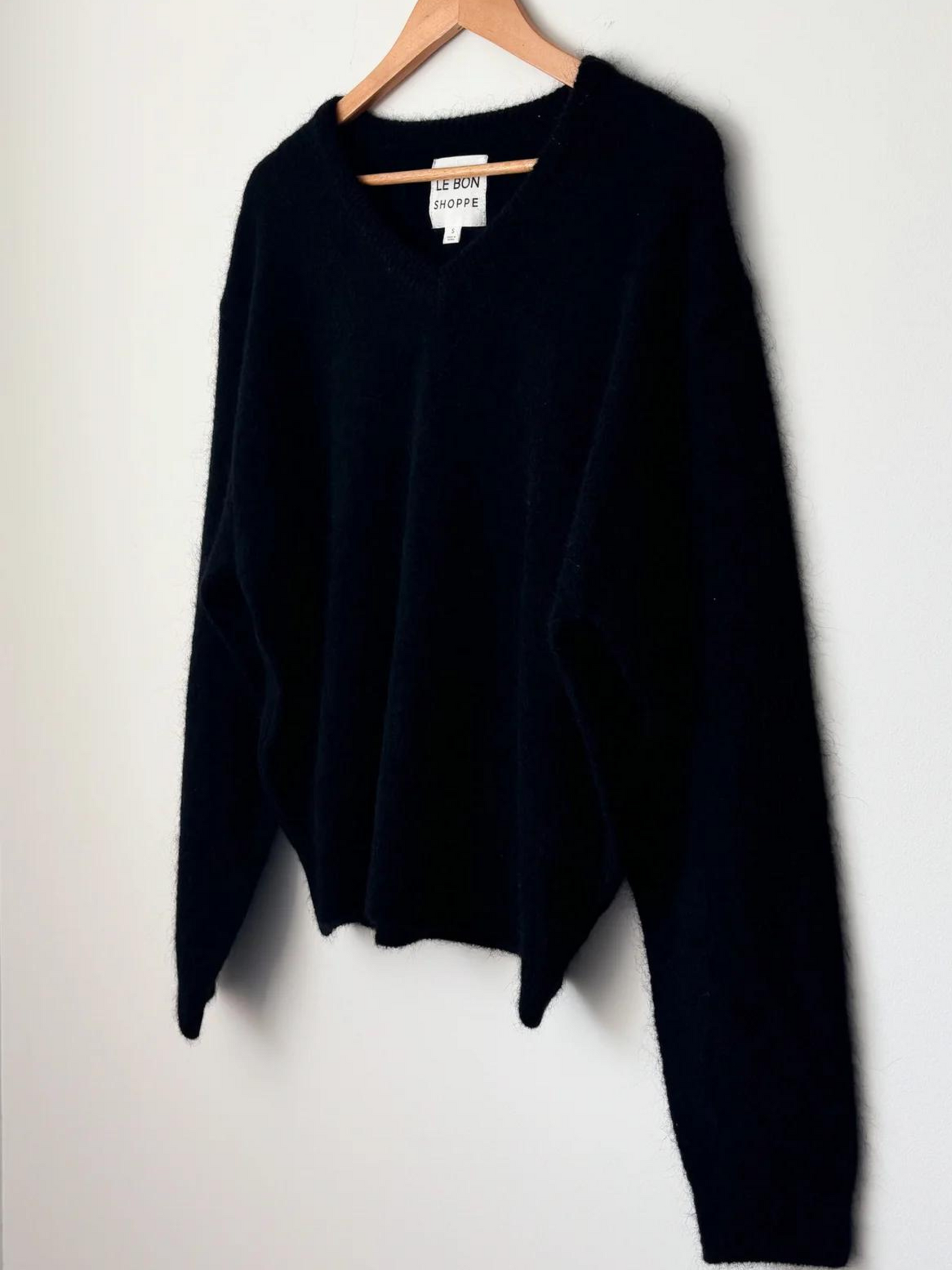 James Mohair Sweater | Black