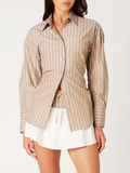 Jules Shirt | Taupe