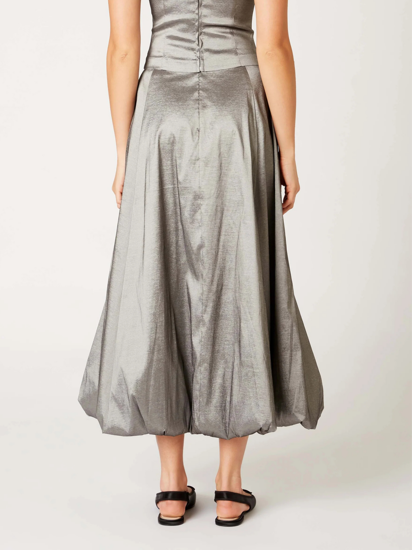 King Skirt | Gunmetal