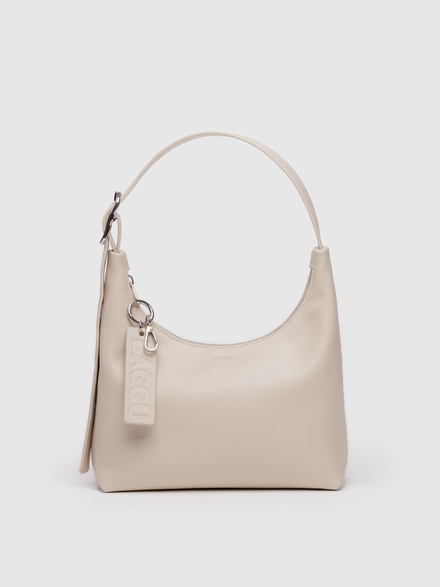 Mini Leather Shoulder Bag | Stone