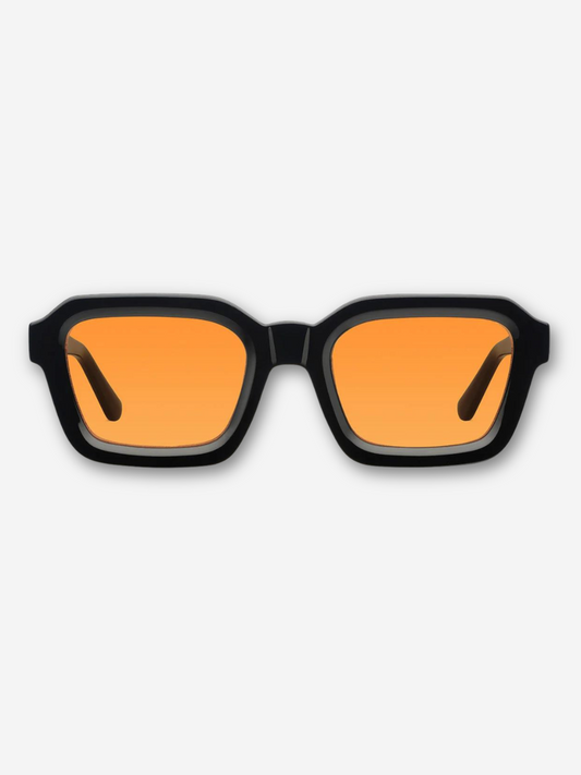 Nayah Black Orange Sunglasses