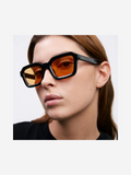 Nayah Sunglasses | Black Orange