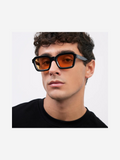 Nayah Sunglasses | Black Orange