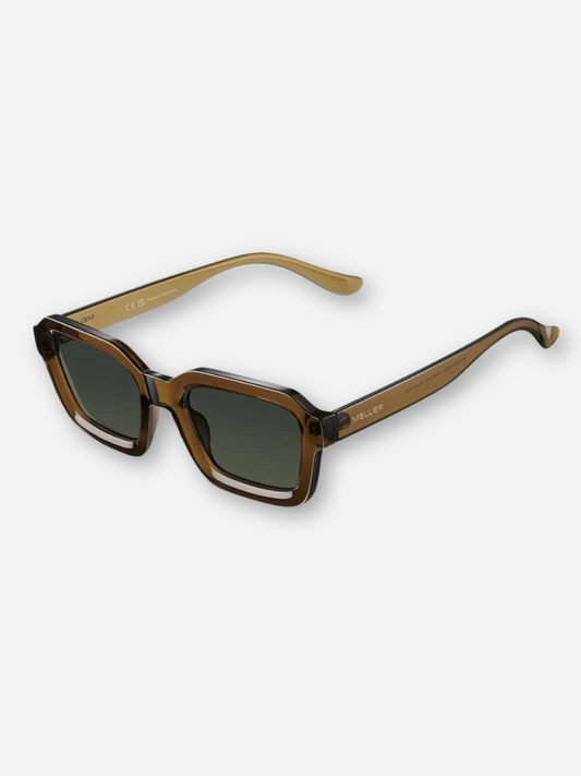 Nayah Mustard Olive Sunglasses