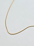 061 | gold thin snake chain