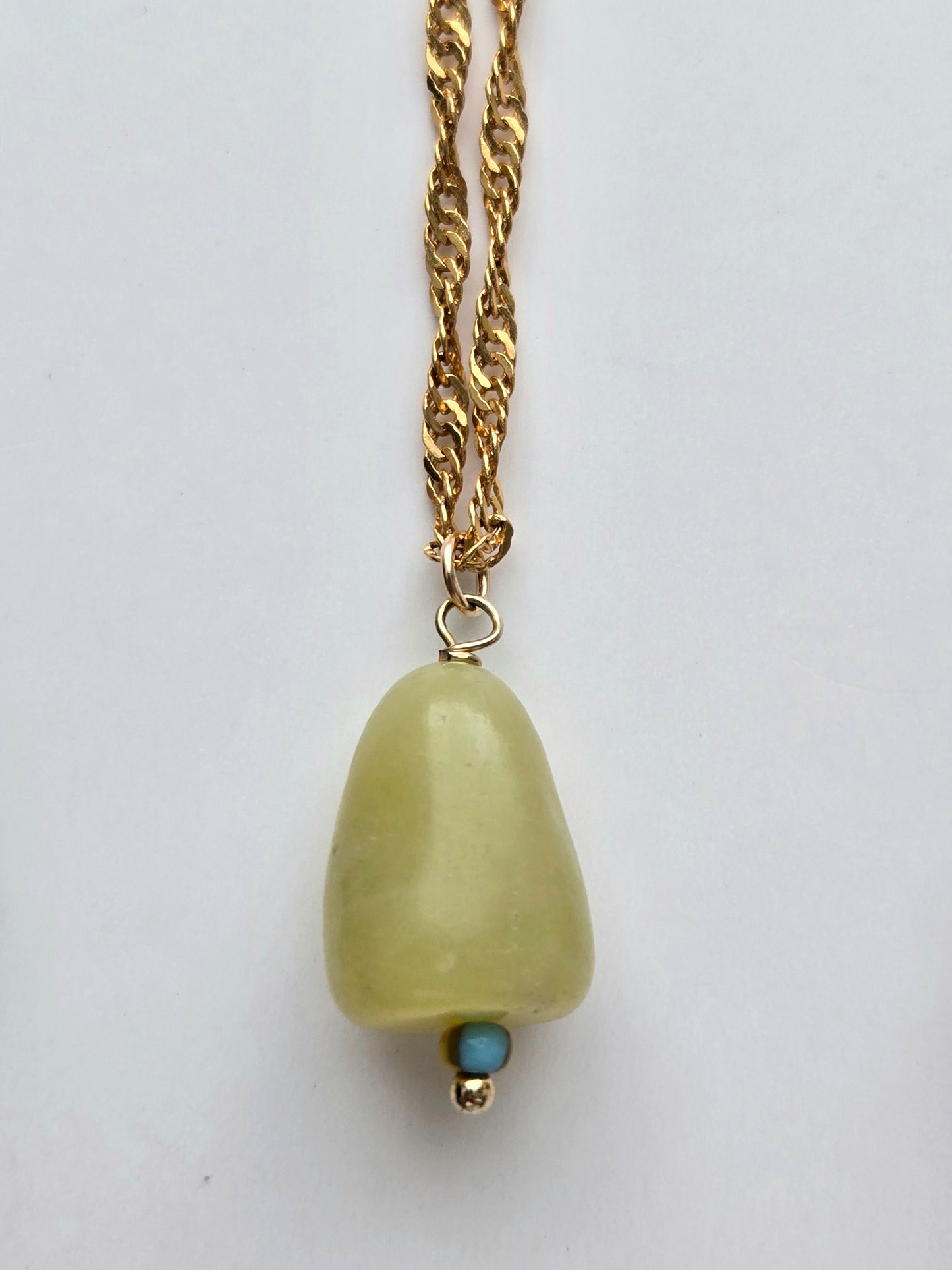 037 | various stone pendant necklaces