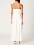 Santal Dress | White