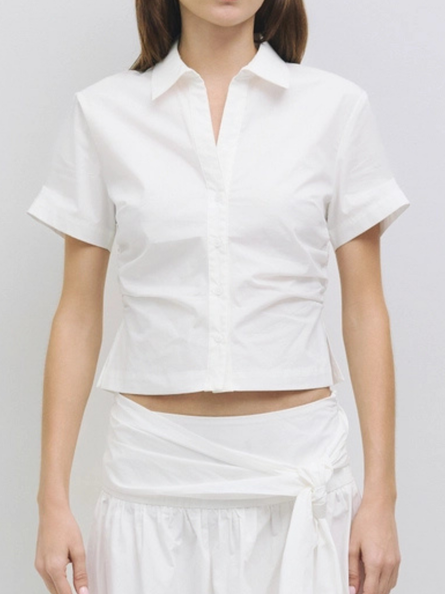 Saxon Top | White