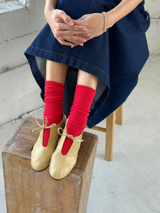 Trouser Socks | Red Lipstick