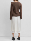 Tyler Cardigan | Chestnut Brown