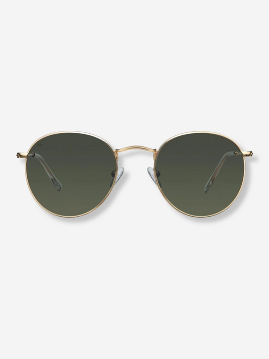 Yster Gold Olive Sunglasses